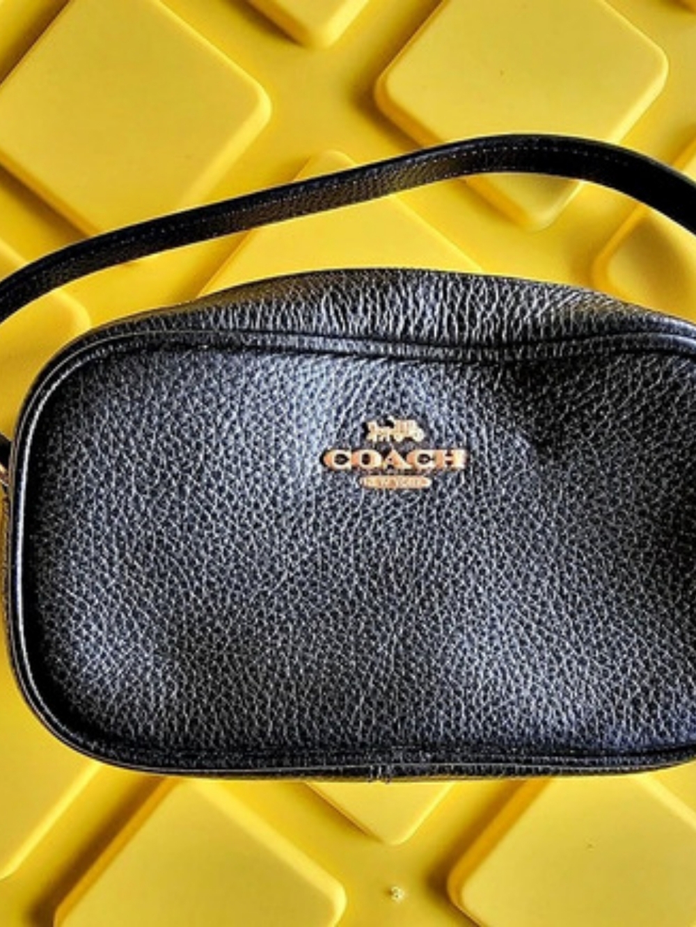 Coach Mini Jamie Camera Bag Black